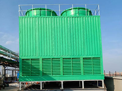 武川逆流式玻璃钢冷却塔