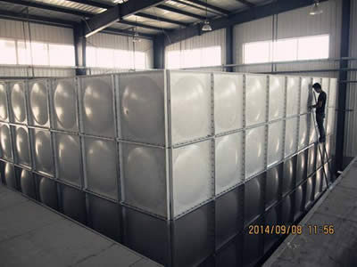 武川玻璃钢拼装水箱